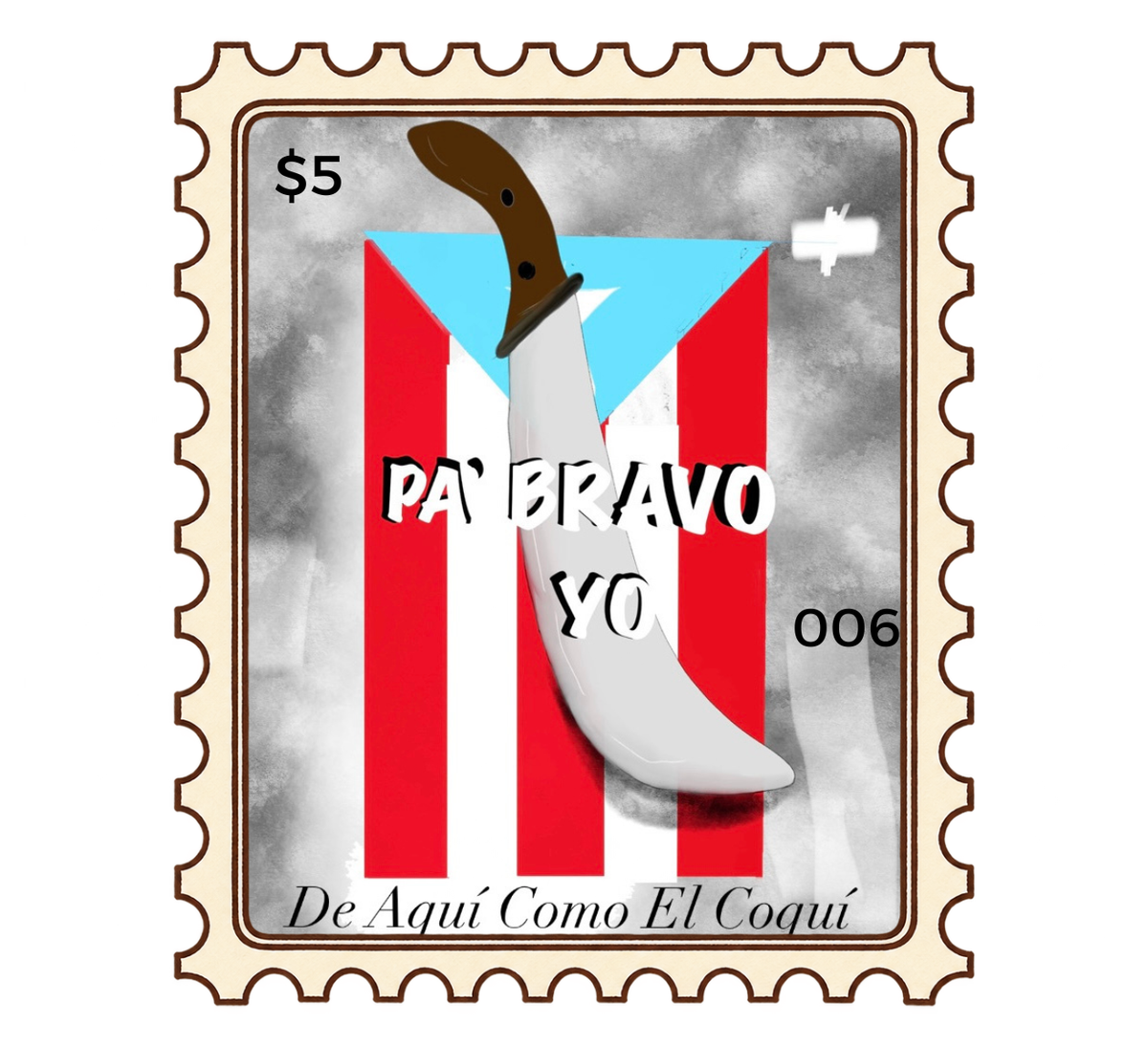 Estampilla Brava