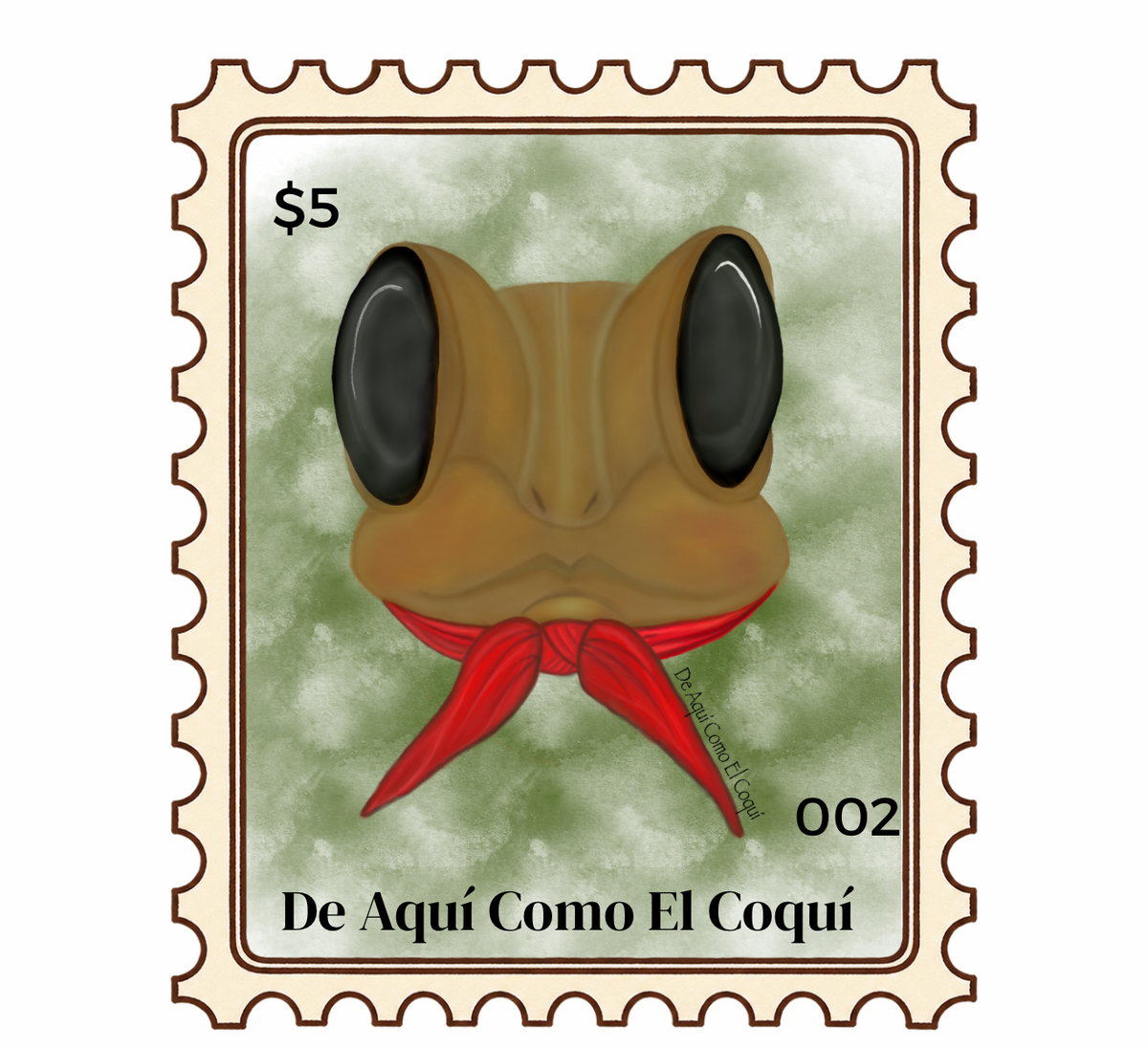 Estampilla COQUí