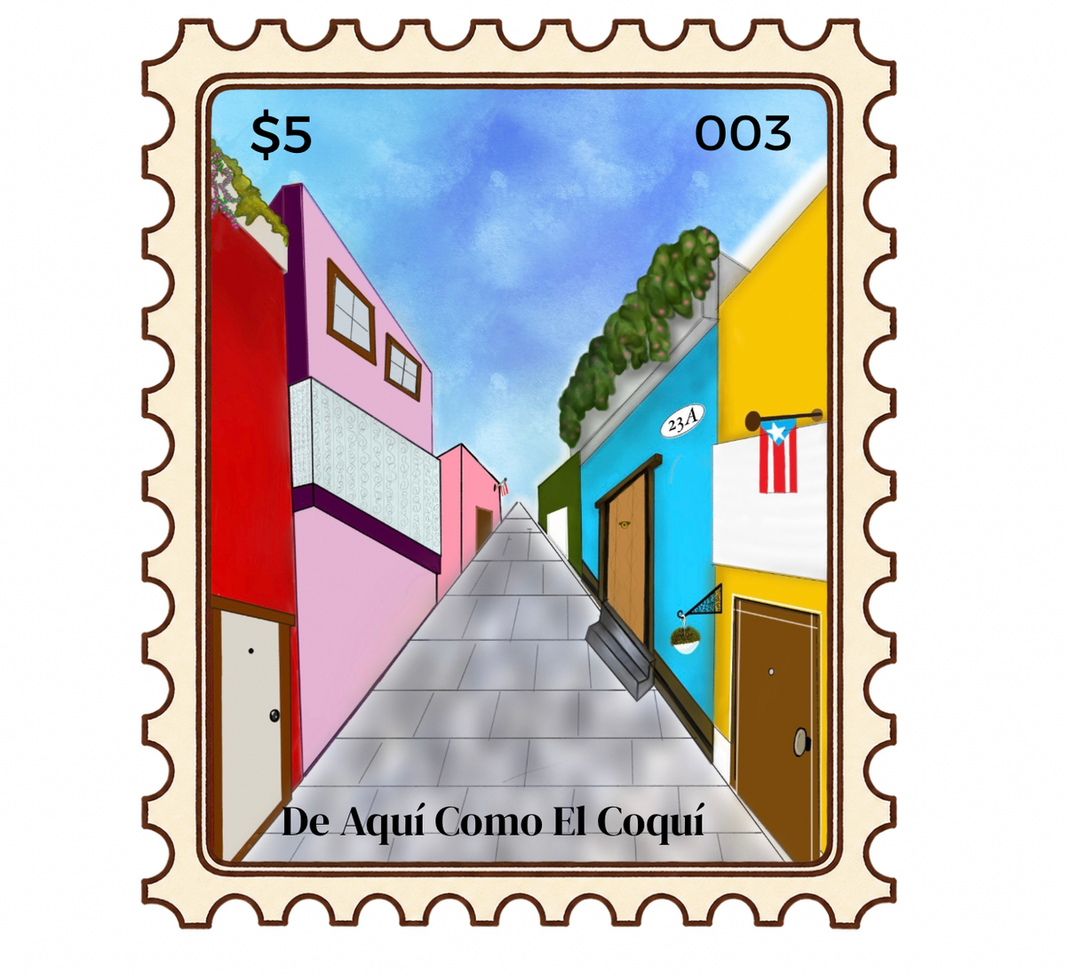 Estampilla Viejo San Juan