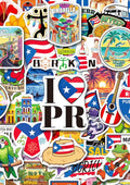 5 Stickers de la isla