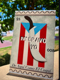 Machete Boricua Print