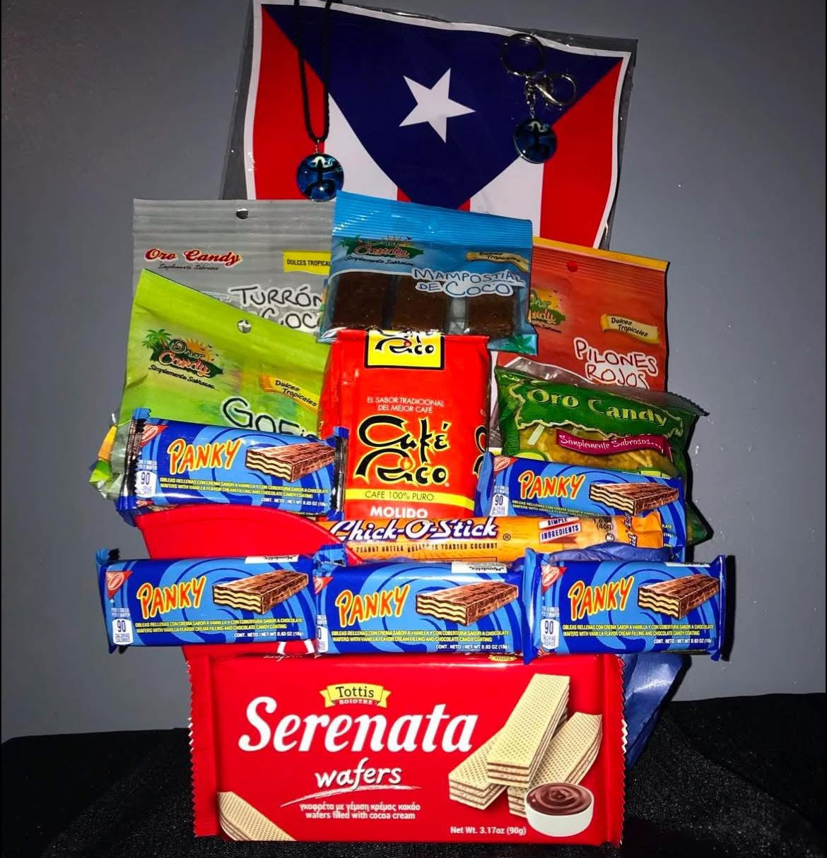 Canasta de snacks